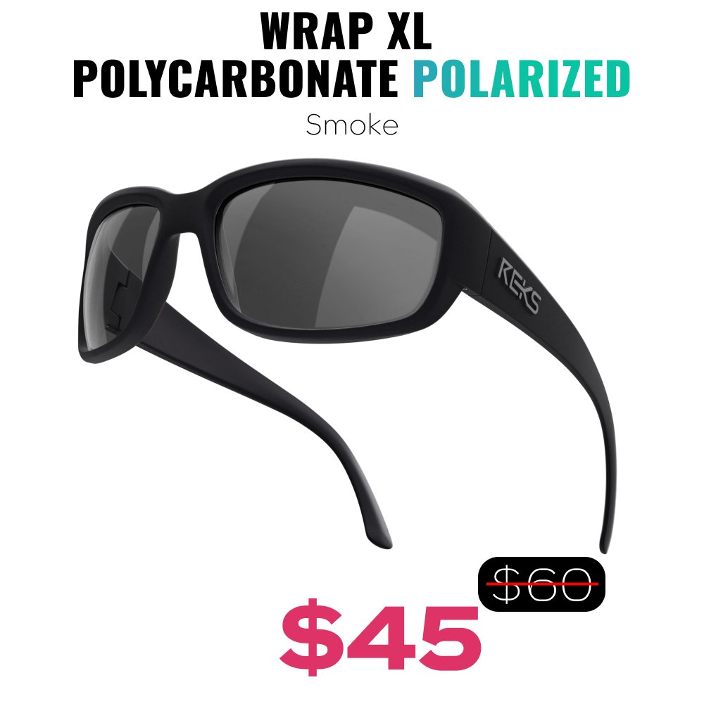 Wrap XL Polarized Polycarbonate Sunglasses