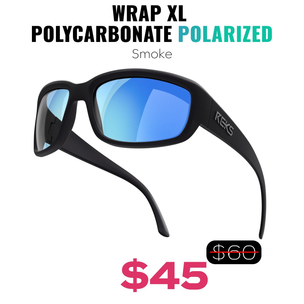 Wrap XL Polarized Polycarbonate Sunglasses