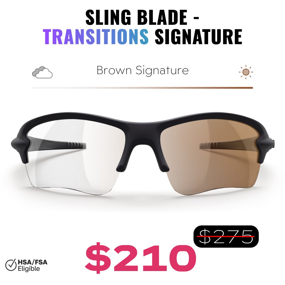 Sling Blade Transitions Signature Polycarbonate Sunglasses