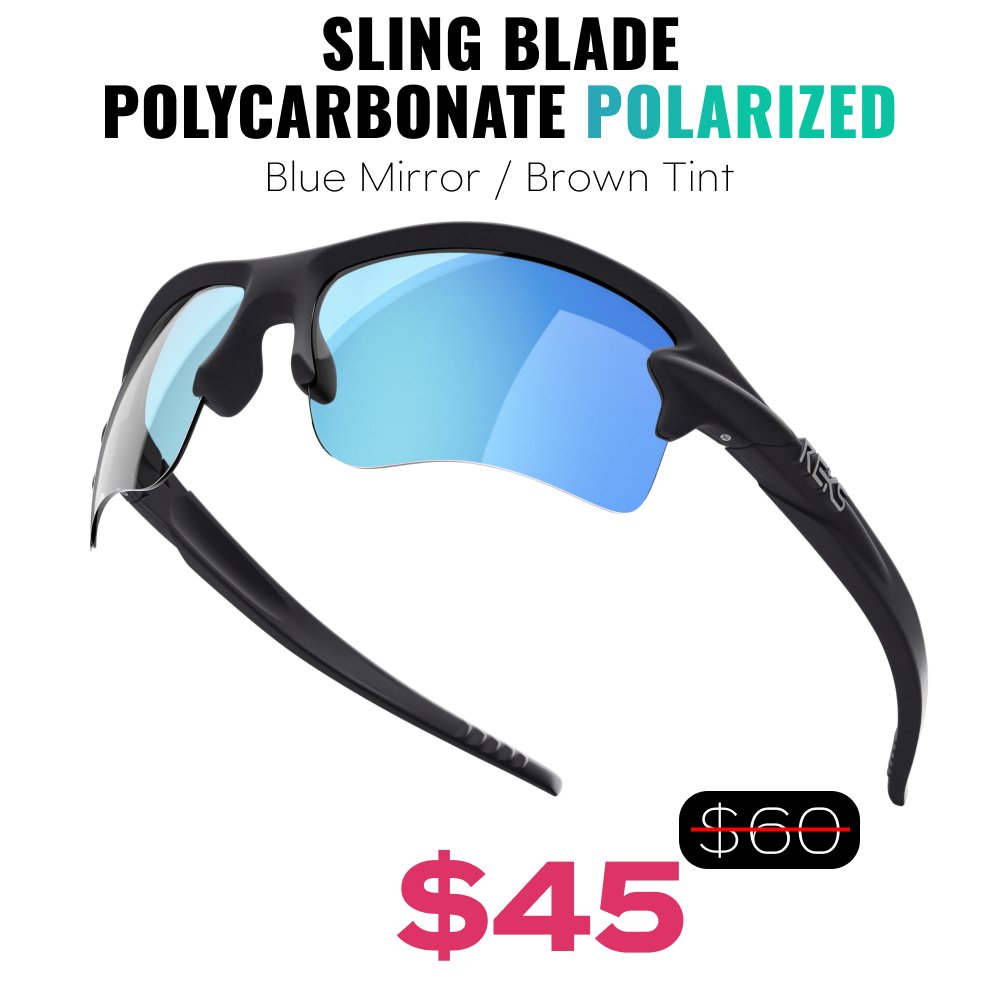 Sling Blade Polarized Polycarbonate Sunglasses